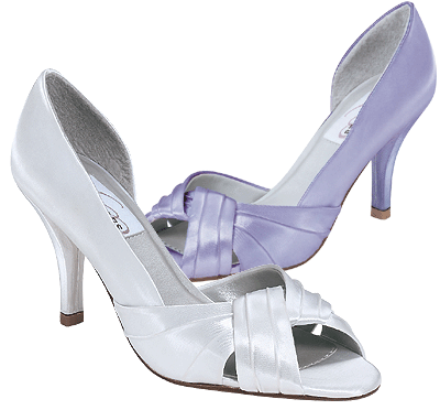 Satin Dyeable Wedding Shoes on Wedding Tennies And Formal Shoes    High Heel Pumps